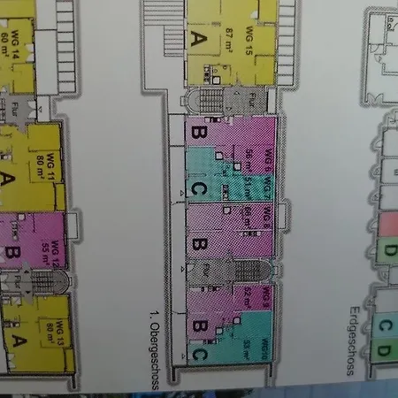 公寓 Am Rundsteg 8 *